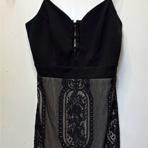 Privy Black Sheath Cocktail Dress